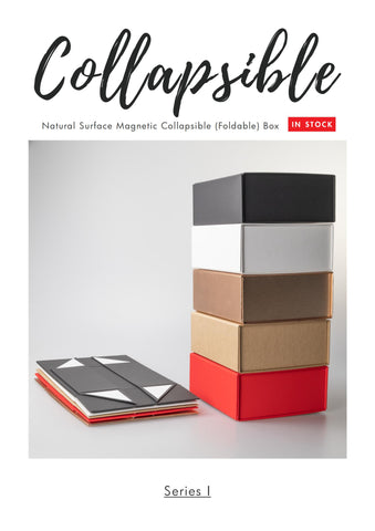 Collapsible natural surface box in stock