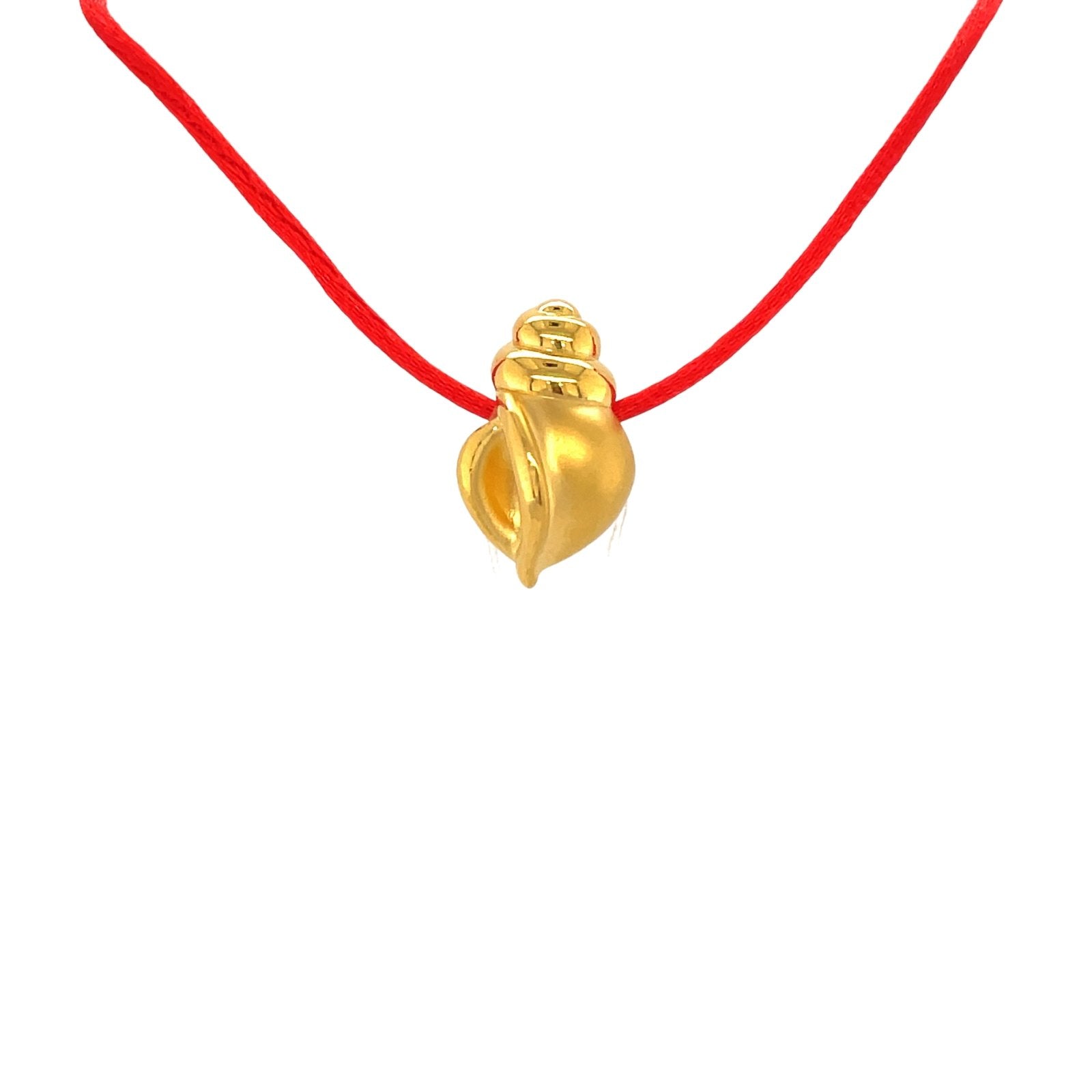 24K Gold Shell Pendant