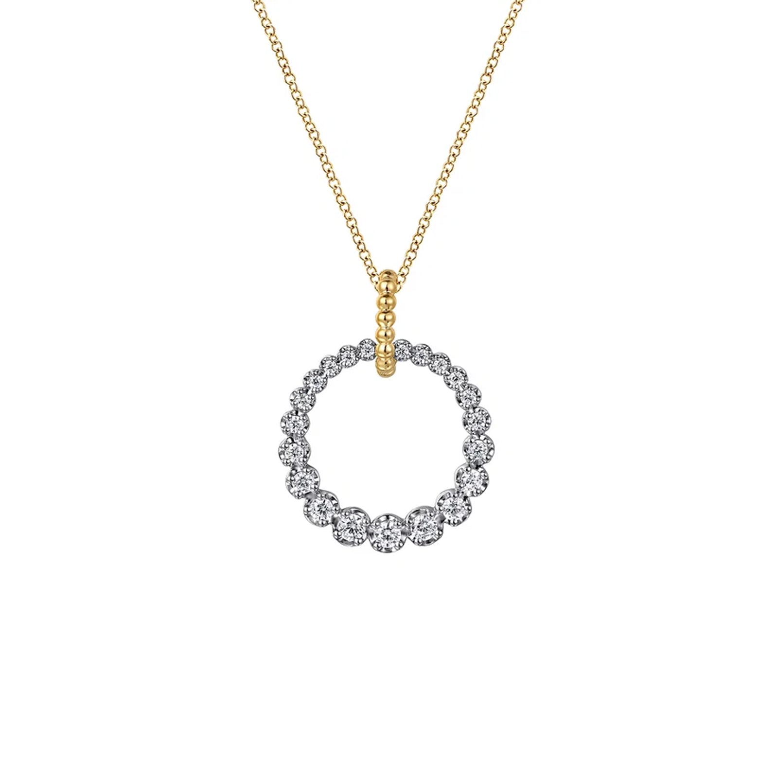 Gabriel & Co. Bujukan Diamond Drop Necklace