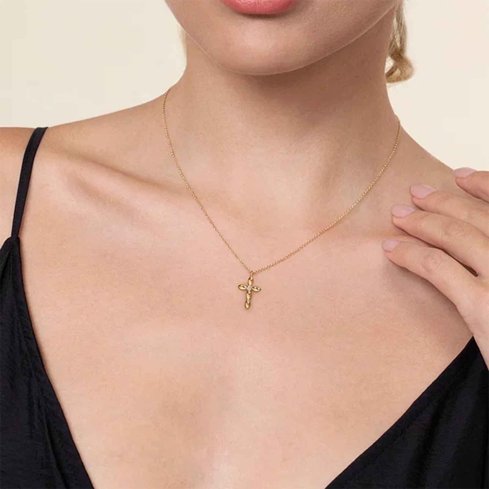 Gabriel & Co. Cross Necklace