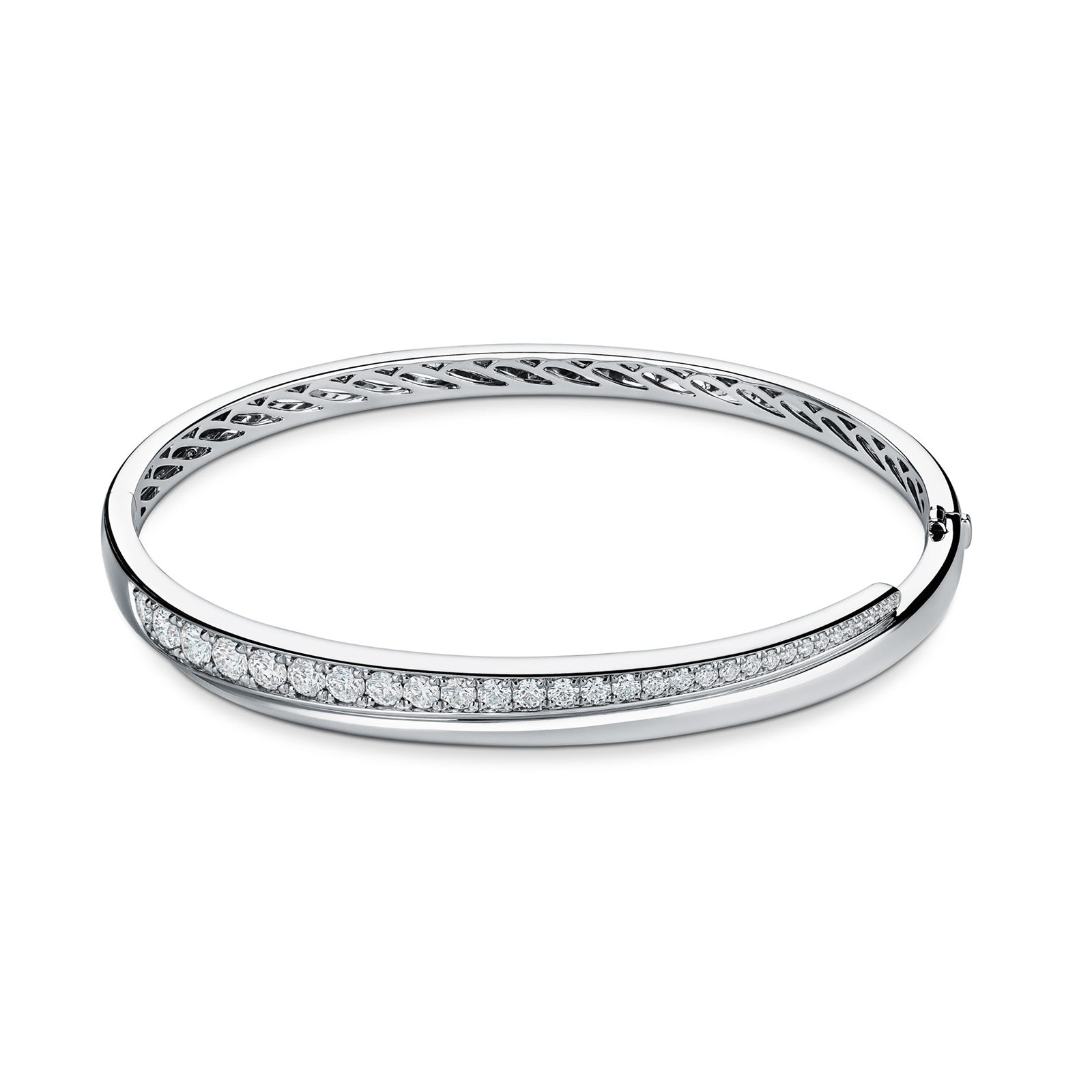 Hearts on Fire Vela Crossover Bangle