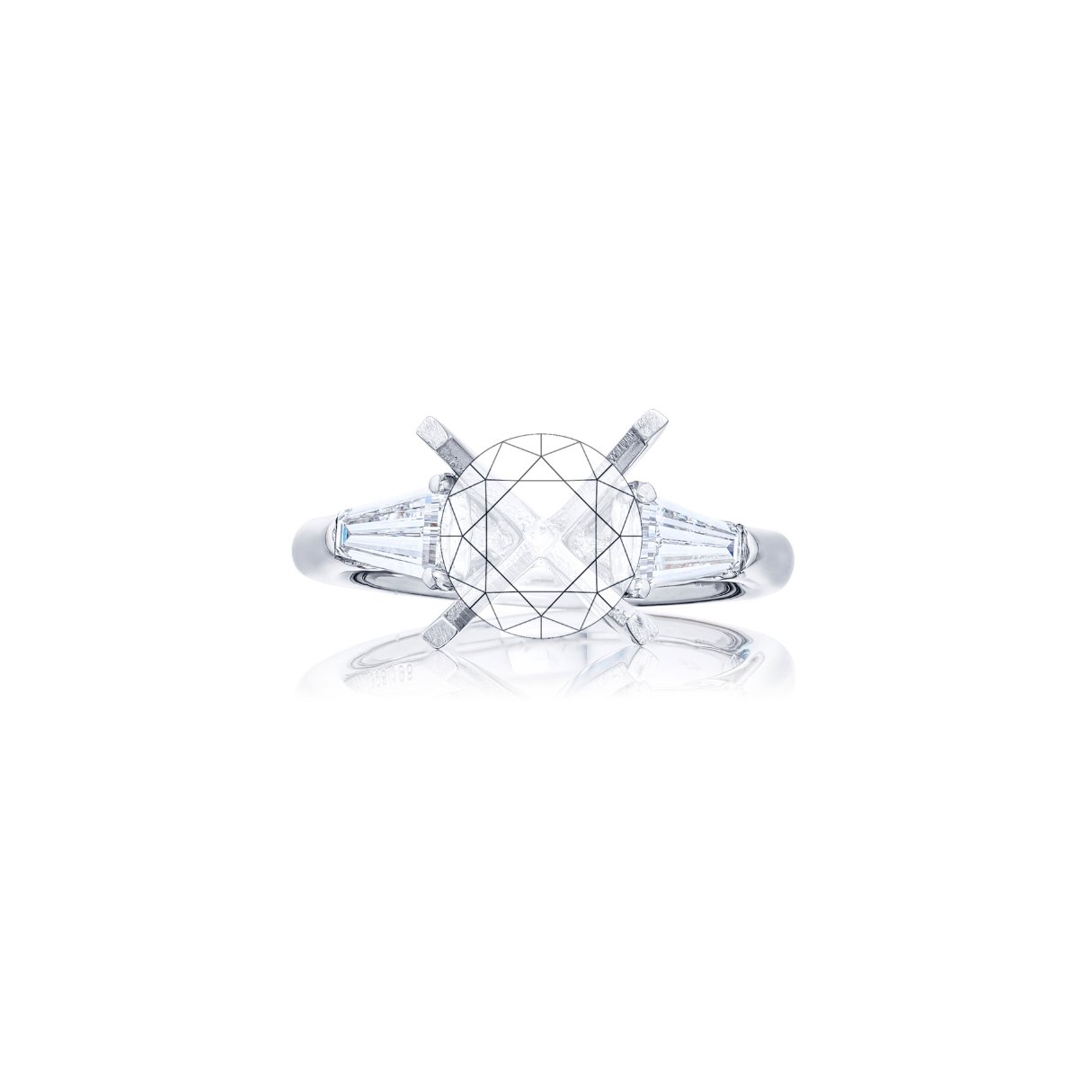 JB Star Diamond Mounting Ring