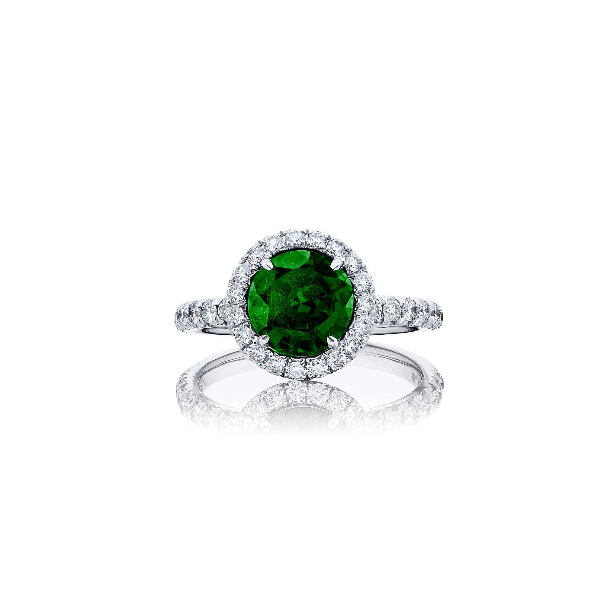 JB Star Emerald Diamond Ring