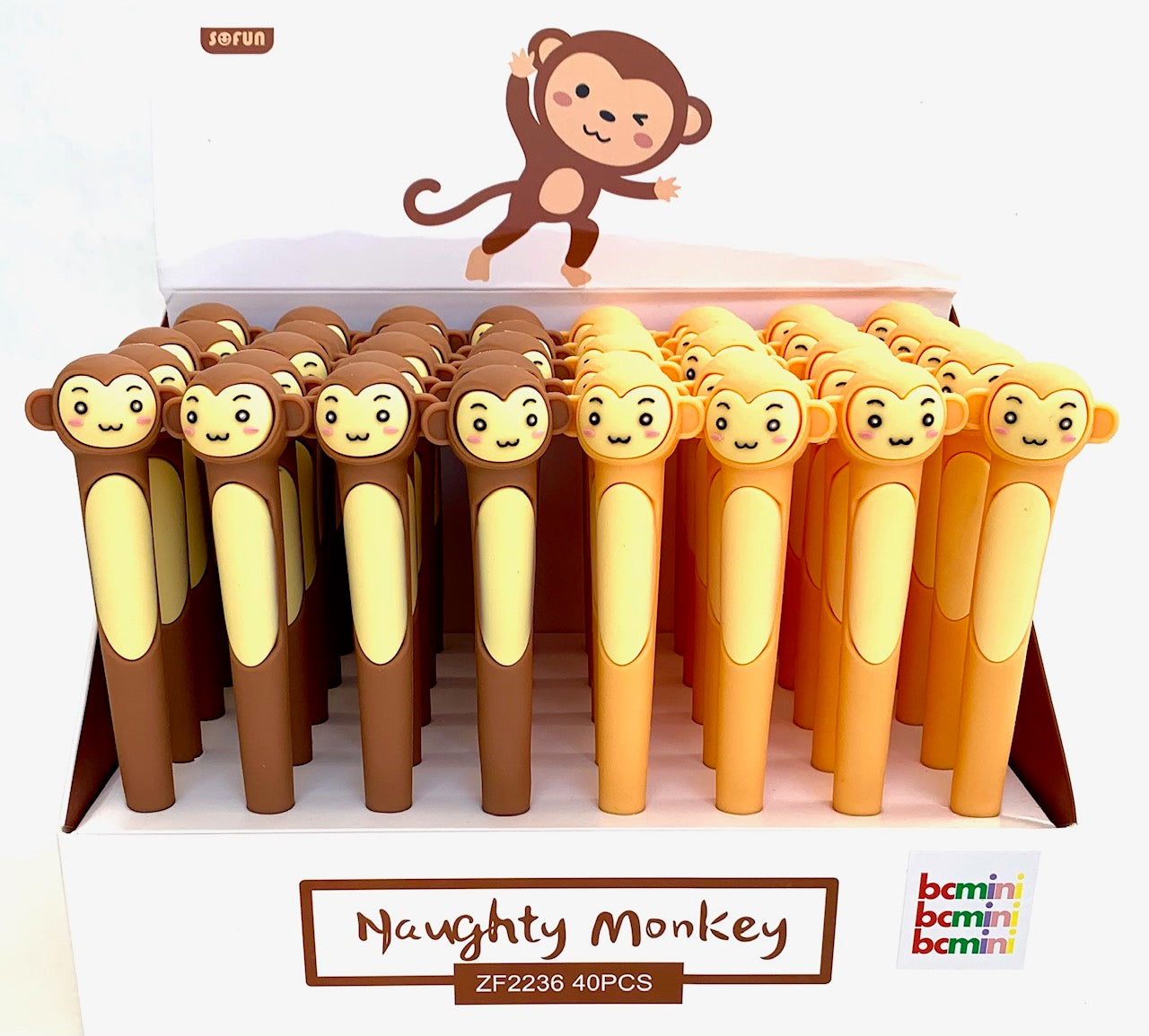 22410 MONKEY GEL PEN-40