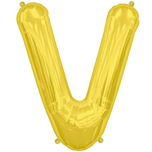 Letter V Balloons