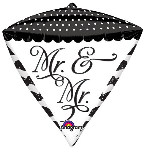 Mr. & Mr. Sophisticated Diamondz Balloons 17