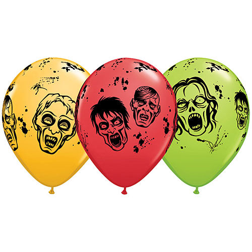 (Closeout) Qualatex Balloons Zombies 11