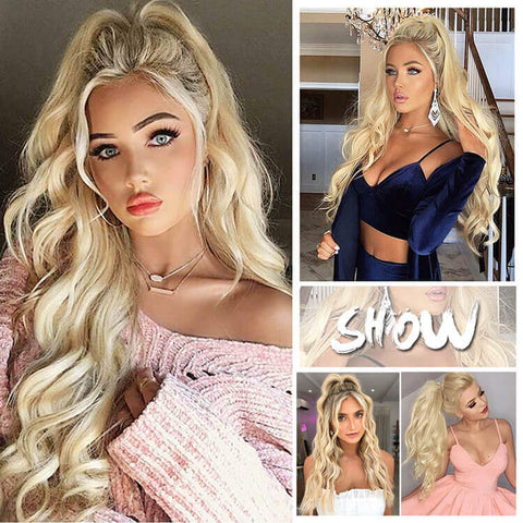 Drawstring Ponytail Hair Synthetic