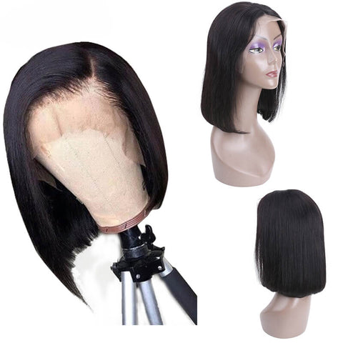 Brazilian Straight Lace Front Wig-4