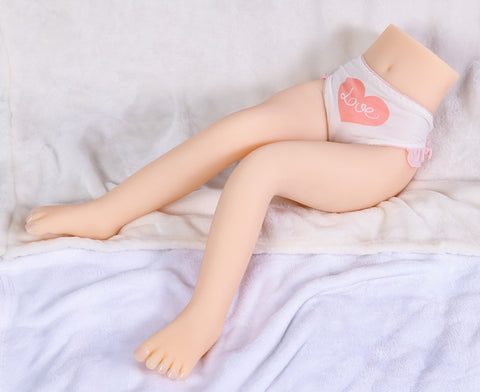What are the types of legs of a torso sex doll?