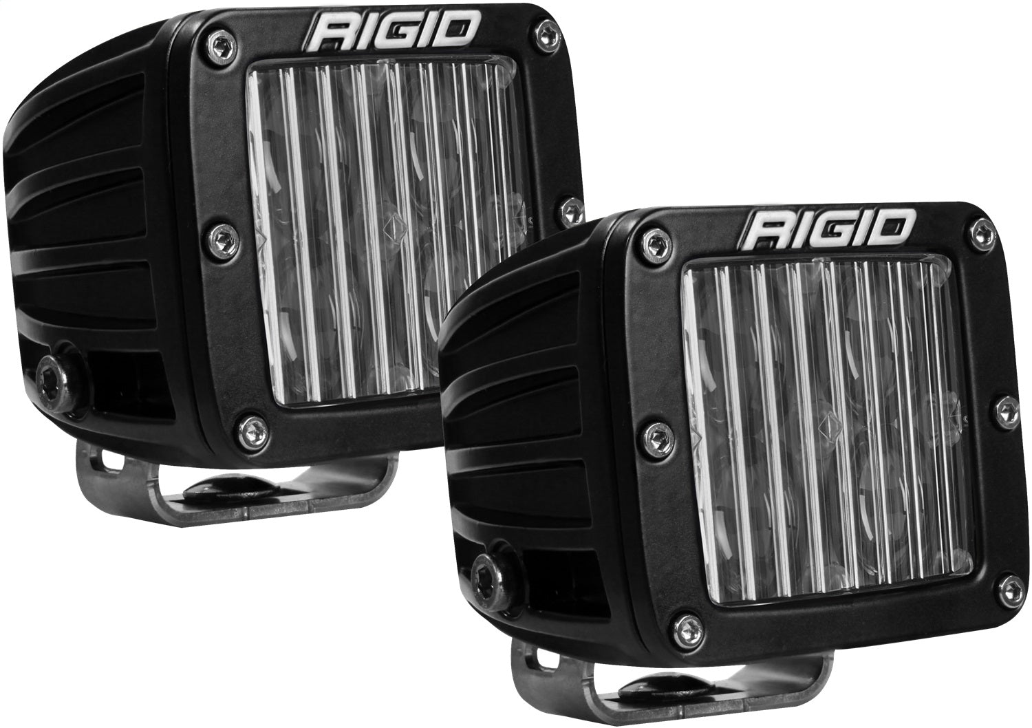 RIGID D-Series DOT/SAE J583 White LED Fog Light, Surface Mount, Pair