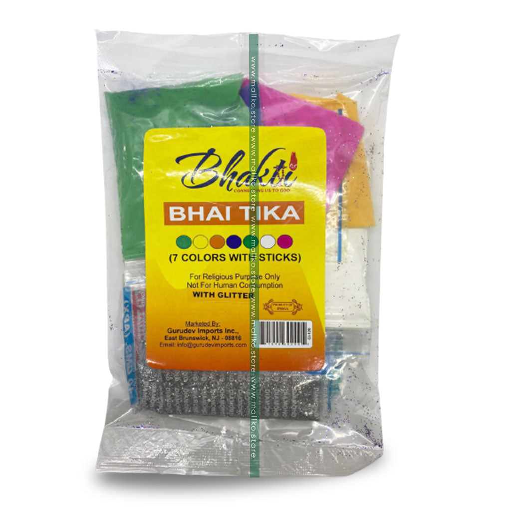 Bhai Tika Colors with Glitters