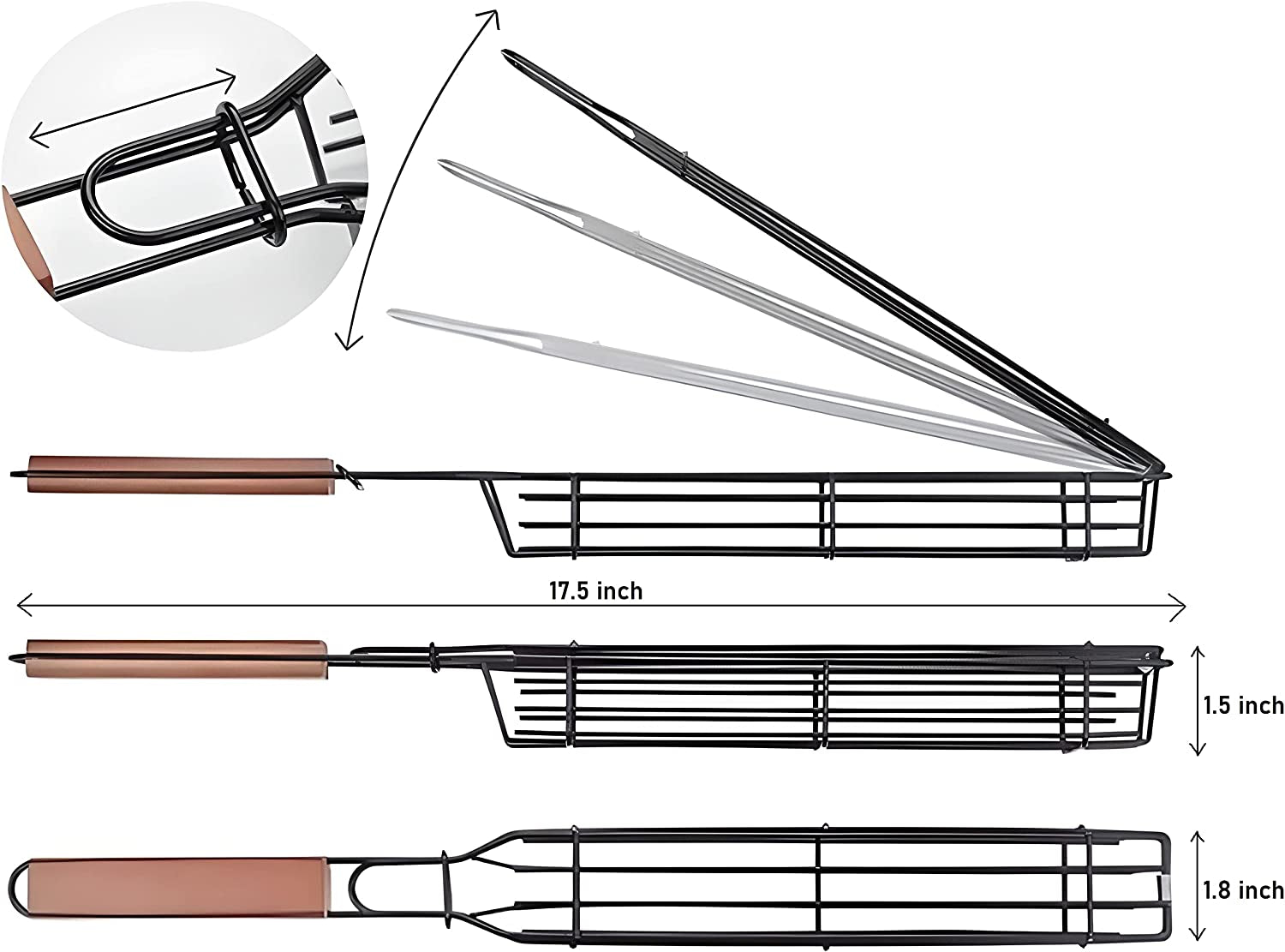 Kabob Grill Basket Set