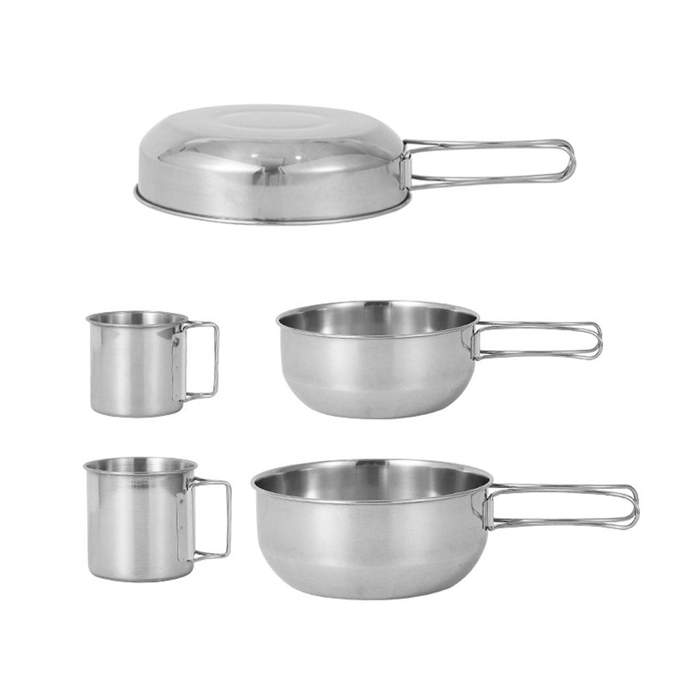 5Pcs Camping Cookware Set