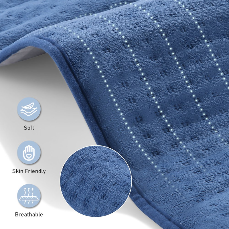 Large Heating Pad 12'X24' with 4 Heat Settings, Auto Shut-Off