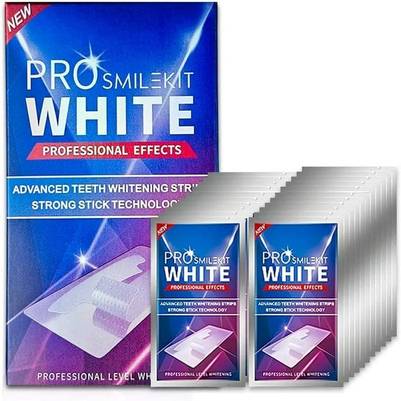 Teeth Whitening Strips, 28 Pcs (14 Treatments) Whitestrips