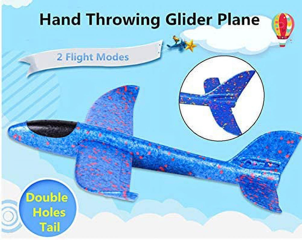 2 Pack Glider Plane Toys - 17.5