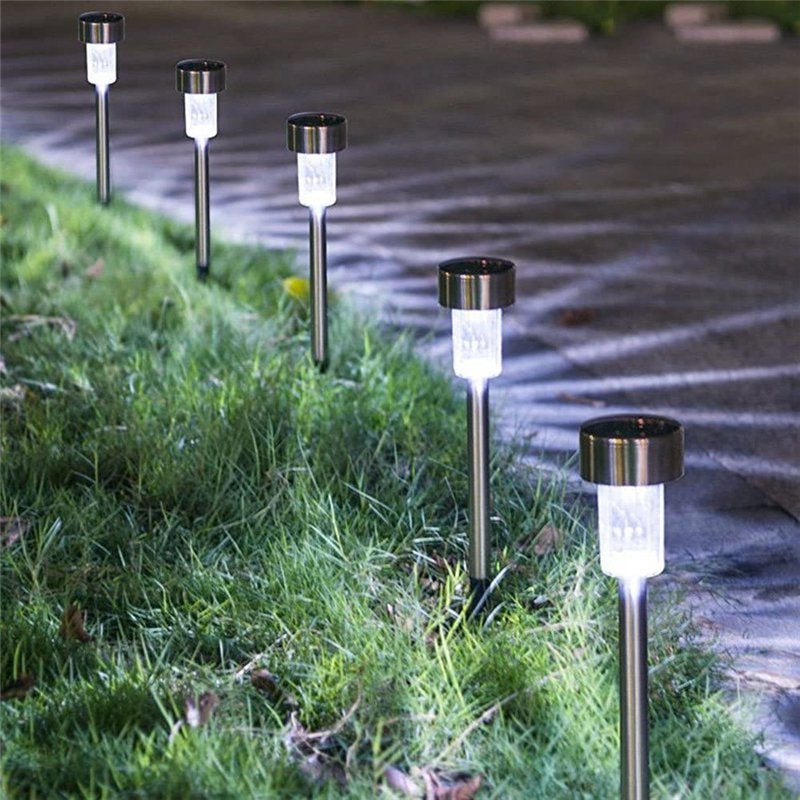 24 Brightest LED Waterproof  Stake Light Set for Walkway, Patio, Path, Lawn, Garden, Yard Decor