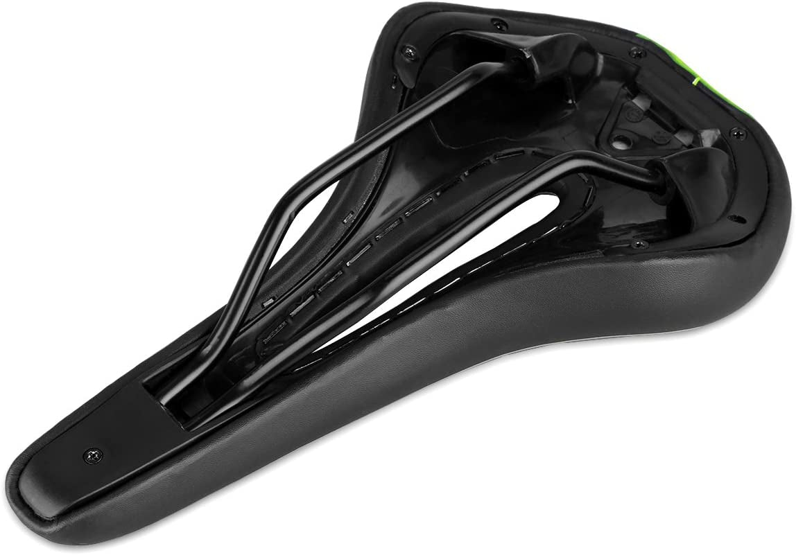 Bike Saddle Mountain Bike Seat Breathable Comfortable Bicycle Seat with Central Relief Zone and Ergonomics Design Relax Your Body Road Bike and Mountain Bike