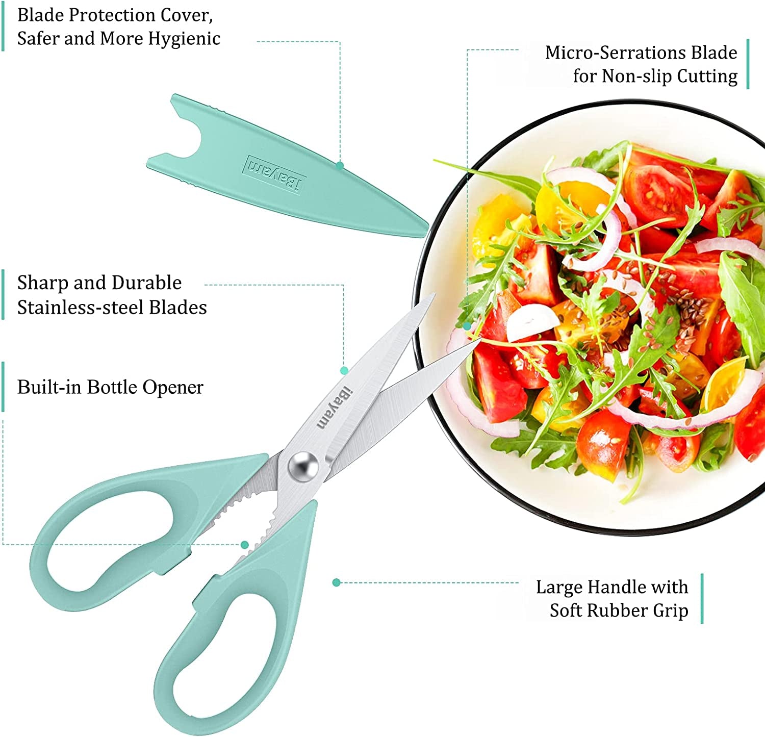 Kitchen Shears, 2-Pack