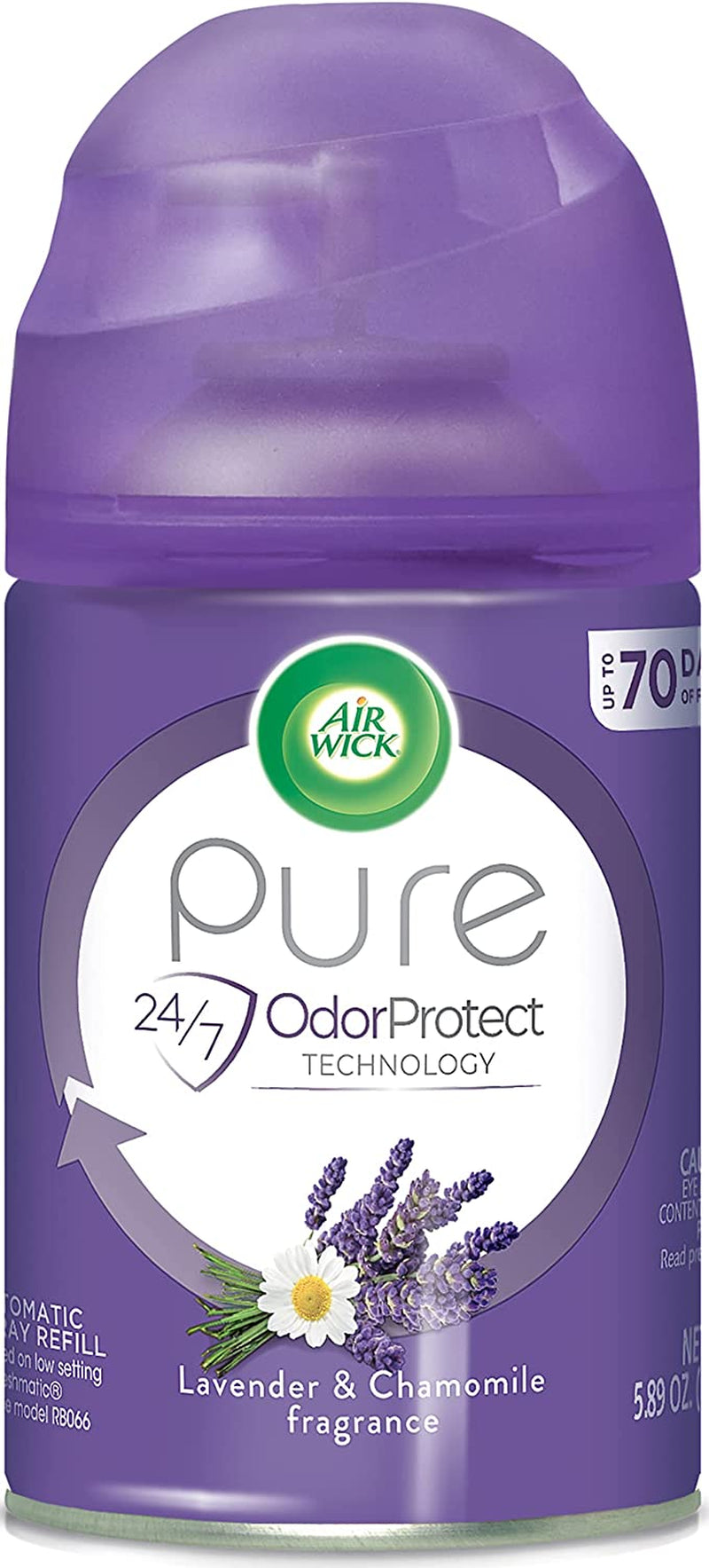 Air Wick Automatic Air Freshener Spray Refill, 2ct, Summer Delights, Odor Neutralization, Essential Oils