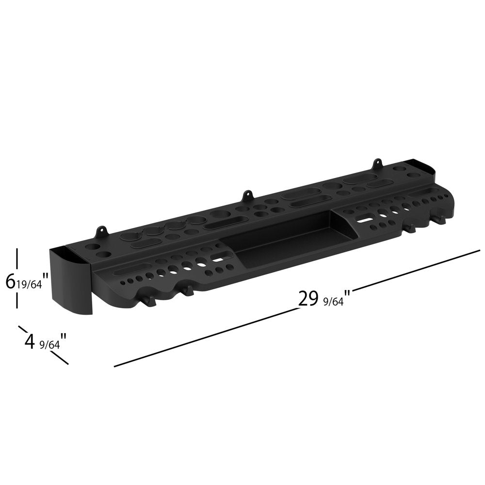 High-Capacity and Durable Mountable Tool Rack for Tool Storage