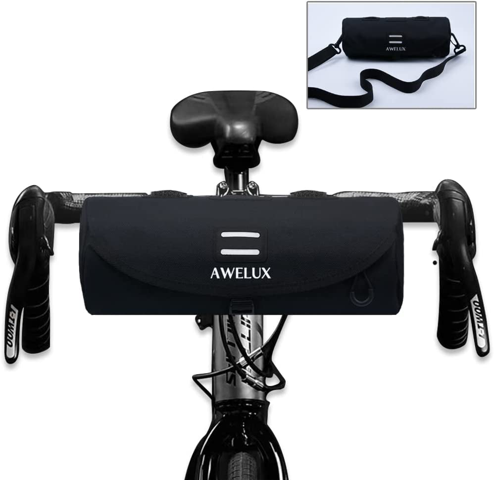 Bike Bag 2L Small Waterproof Bike Handlebar Bag with Shoulder Strap Bike Front Bag Bicycle Frame Bag Tripod Bag,Professional Cycling Accessories for Mountain/Road bikes