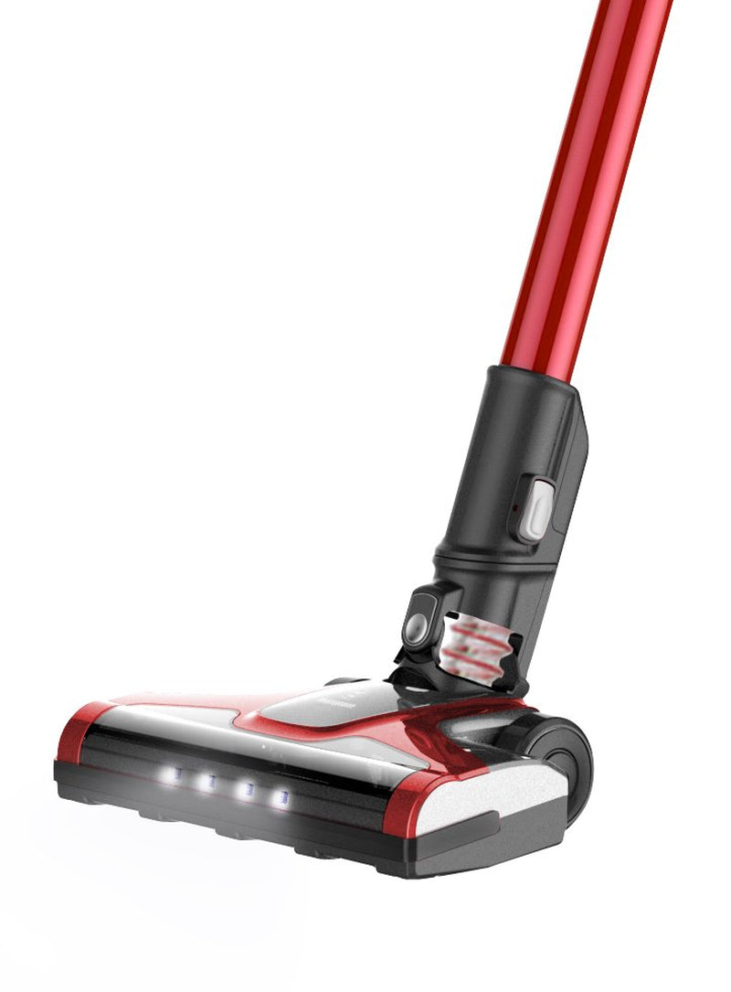 WESTINGHOUSE 2 in 1 Cordless Handheld Vacuum Cleaner for Home Hard Floor Carpet Car Pet- Lightweight, Red/Black