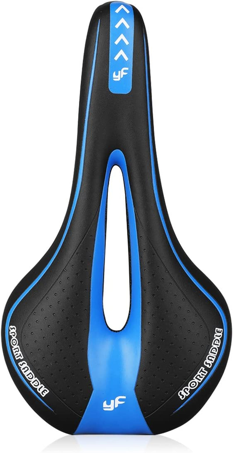 Bike Saddle Mountain Bike Seat Breathable Comfortable Bicycle Seat with Central Relief Zone and Ergonomics Design Relax Your Body Road Bike and Mountain Bike