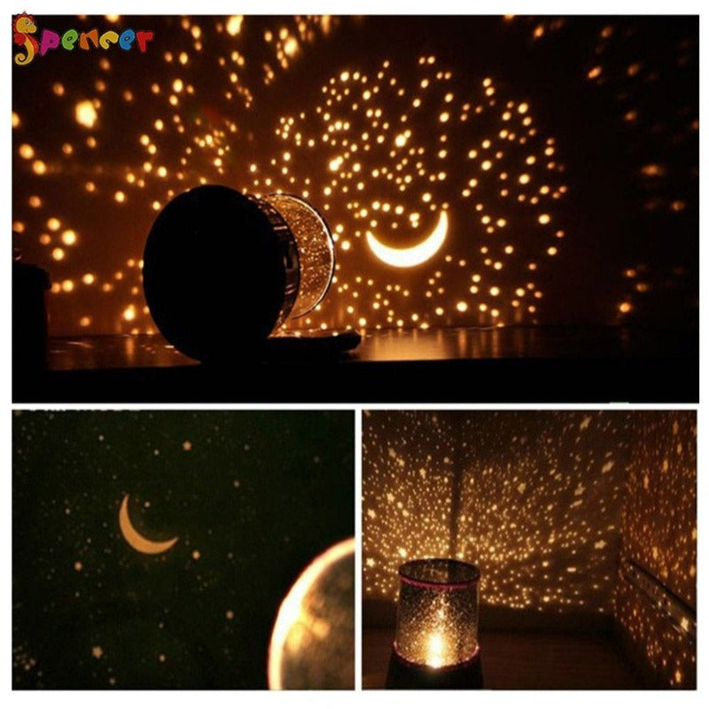 Led Starry Night Sky Projector Lamp Star Night Light Cosmos Master Romantic Kids Gift Indoor Lighting