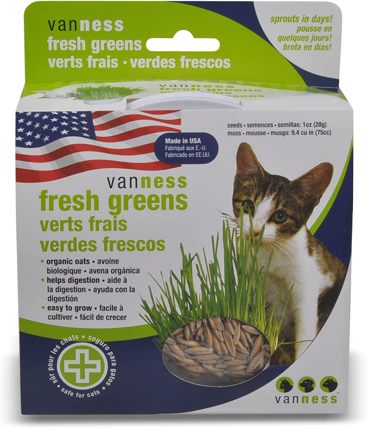 Pureness Oat Garden Kit, 1-Ounce, Greens