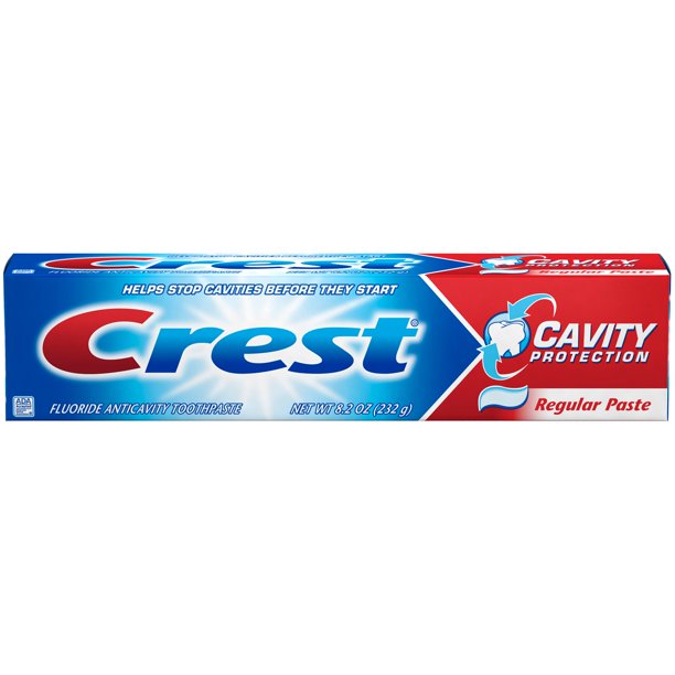 Crest Cavity Protection Regular Toothpaste, 8.2 oz, Pack of 2*