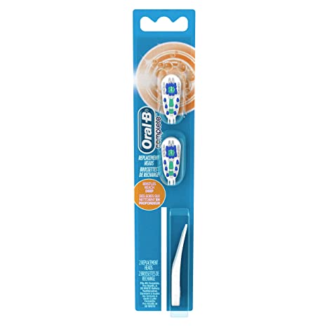Oral-B Complete Replacement Soft Bristle Power Toothbrush Heads, 2 Count