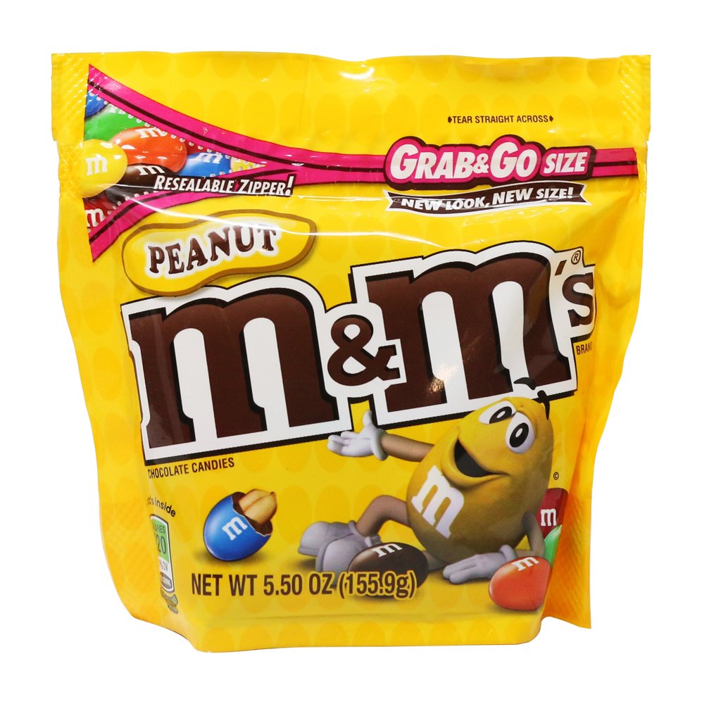 Mars Chocolate M&Ms Peanut Chocolate Standup, 5.5 oz