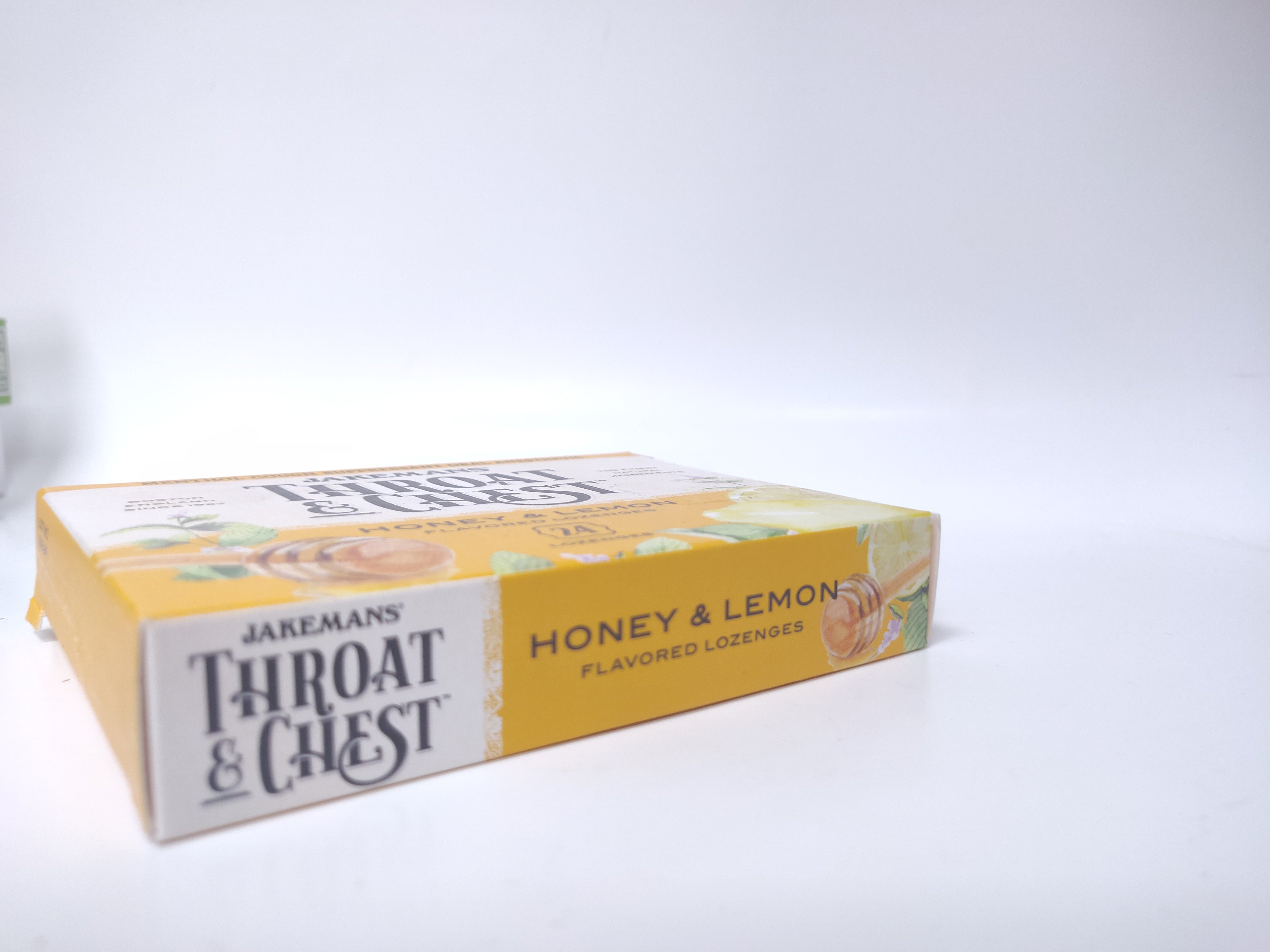 Jakemans Throat & Chest Honey & Lemon Flavored Lozenges - 24 ct*