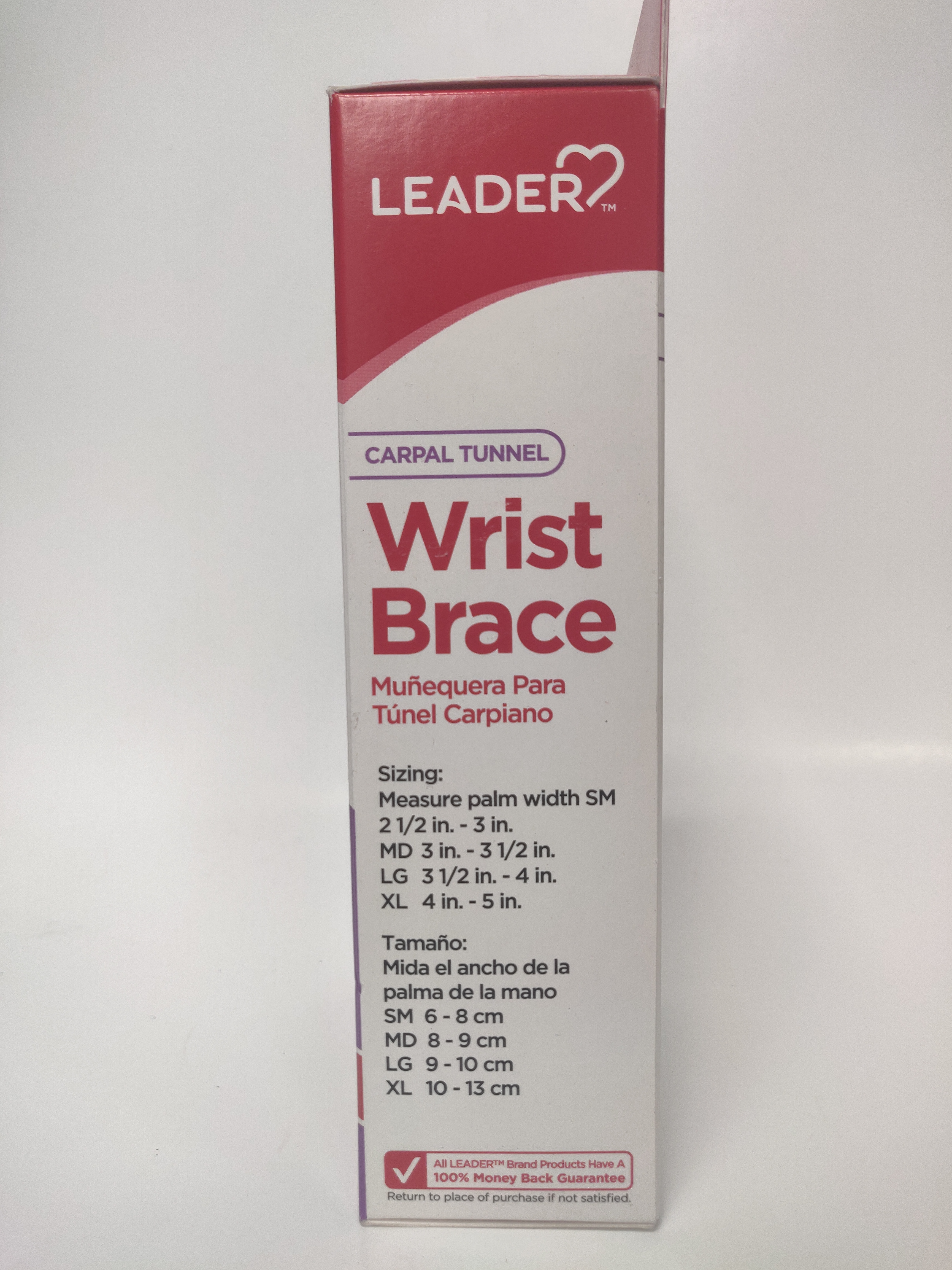 Leader Carpal Tunnel Wrist Brace - Left, Small