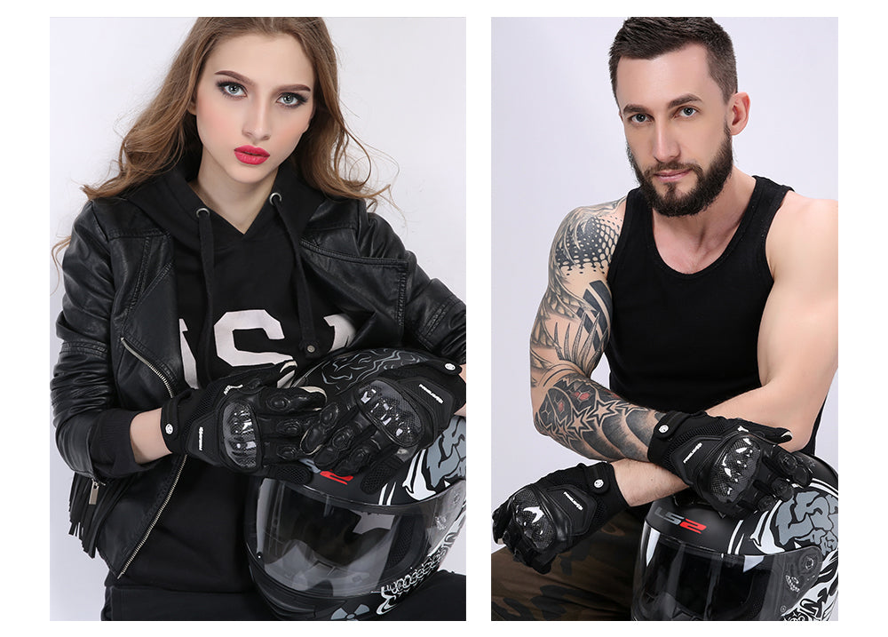 Gants de moto d'été de fer jia Hommes respirant Feuillette de carbone Feu en carbone Protection motocross moto moto gants d'équitation