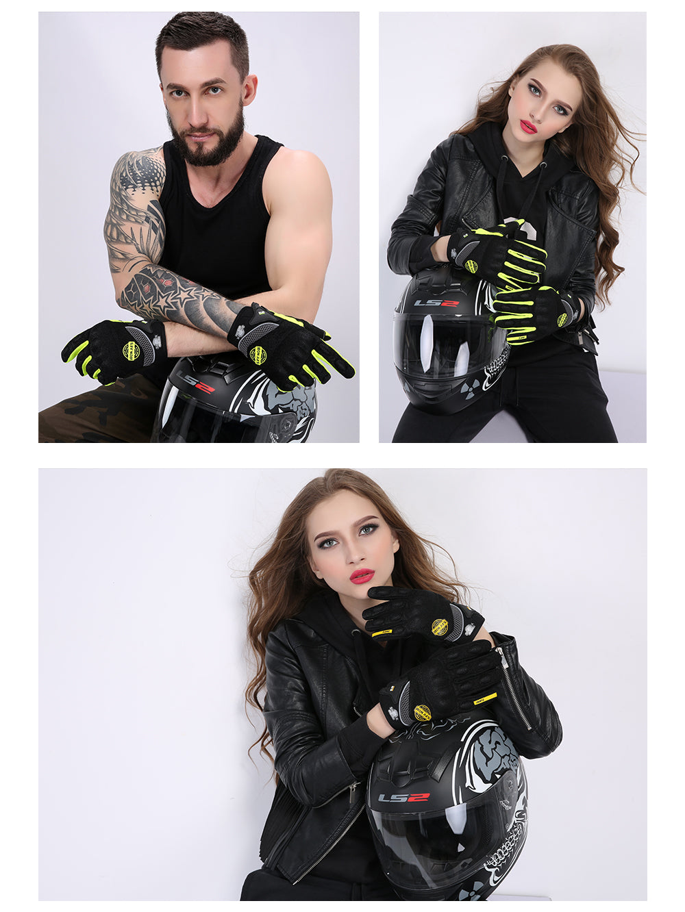 Eisen JIAs Sommer Motorradhandschuhe Männer Atmungsaktive Finger Finger Motocross Guantes Schutz Getriebe Motorrad Moto Reithandschuhe