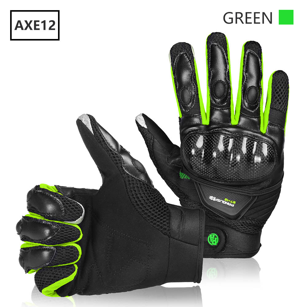 Iron Jia's Summer Motorcycle Gloves Hombres transpirable Finger Finger Fiber Protection Motocross Moto Motorbike Guantes