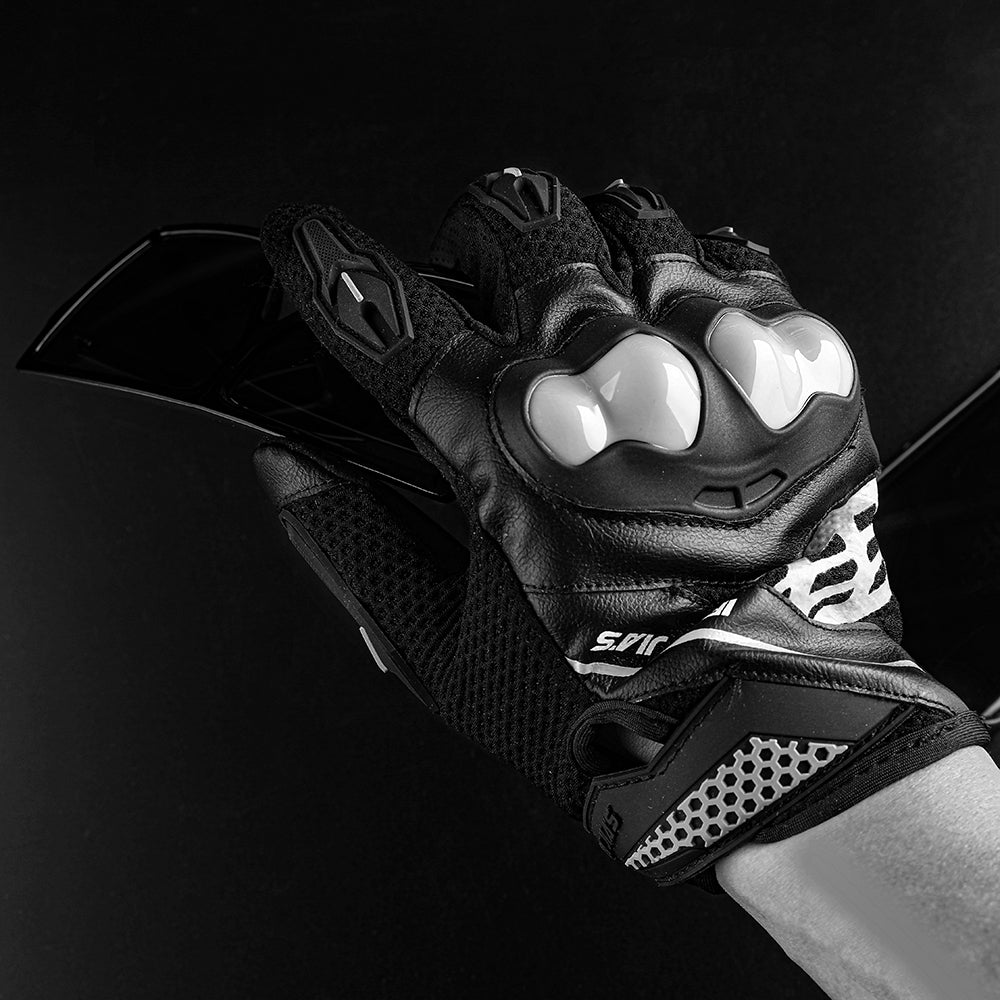 Gants de moto d'été de fer JIA Hommes tactile écran respirant MotoBike Moto moto moto motocrien motocross gants de motocross