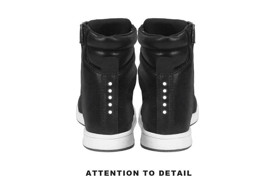 IRON JIA'S Motorcycle Boots Breathable Shockproof Protective Touring Urban Moto Casual Ankle PU Leather Motorcycle Riding Shoes
