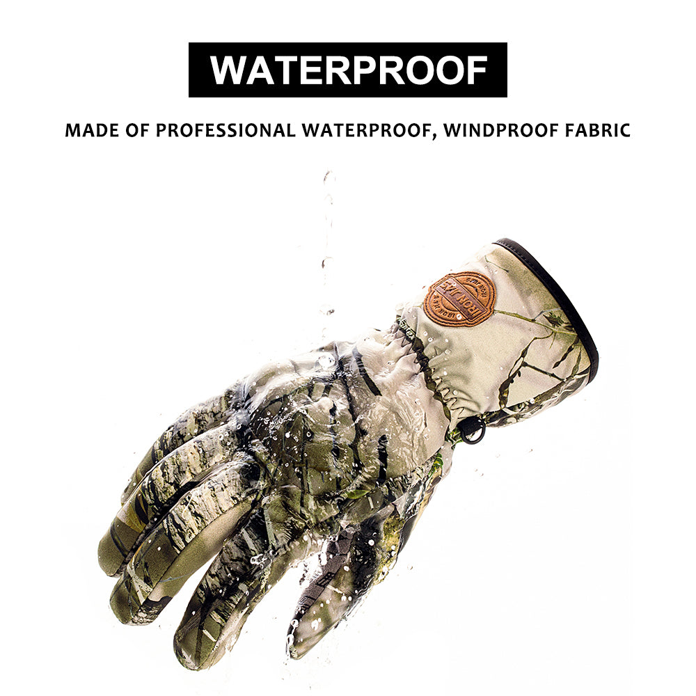 IRON JIA'S Waterproof Winter Motorcycle Gloves Warm Windproof Touch Screen Moto Protective Gear Motorbike Motocross Gloves