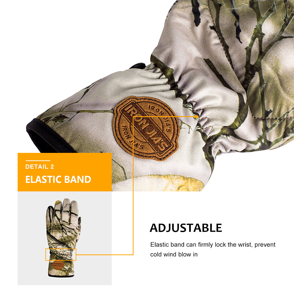 IRON JIA'S Waterproof Winter Motorcycle Gloves Warm Windproof Touch Screen Moto Protective Gear Motorbike Motocross Gloves