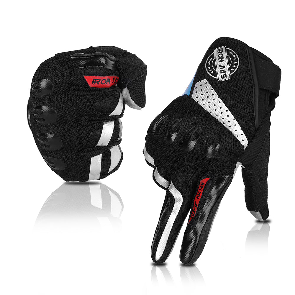 Iron Jia S Motorcycle Gloves Men Summer Breathable Full Finger Motocro