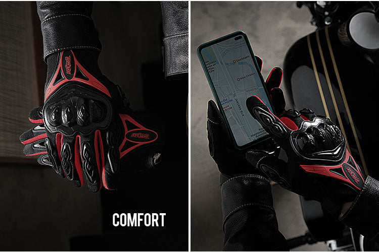 IRONJIAS Breathable Summer Motorcycle Protective Gloves (2)
