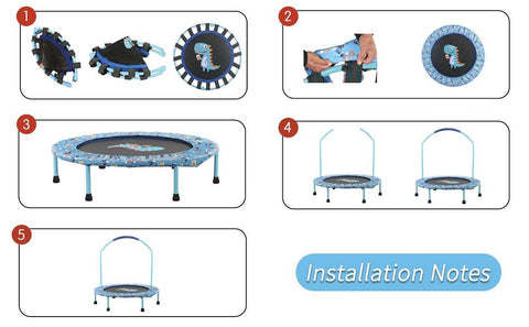 trampoline installation instruction