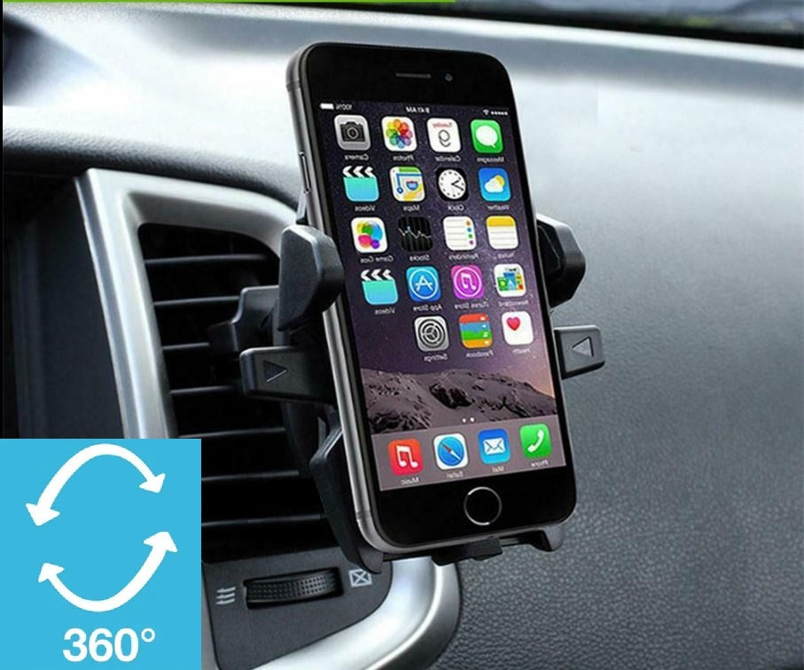 Car Air Vent Mount Cell Phone Holder One Touch