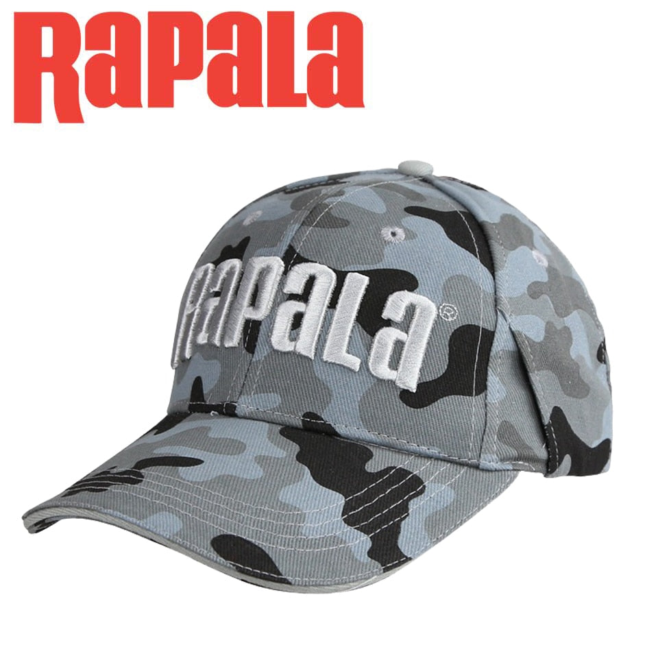 RAPALA 3D LOGO Fishing Hat fishing cap Breathable Outdoor Sports Visor Baseball Golf Cap Adjustable Summer Hat Fishing Tackle