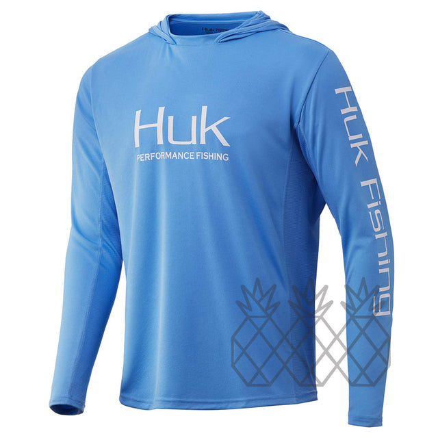 Fishing Shirts HUK Custom Fishing Clothing Long Sleeve Fishing Jacket Fishing T-shirt UV Protection 50+ Men Summer Fishing Wear