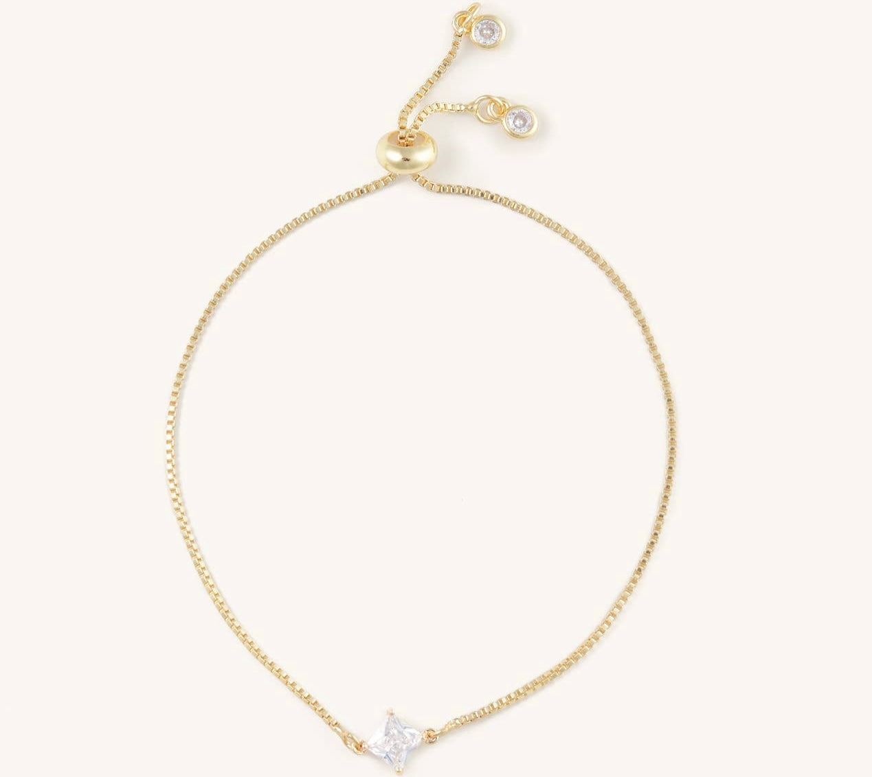 Mia Golden Slider Bracelet